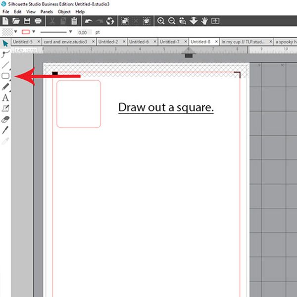 game maker draw rectangle outline width