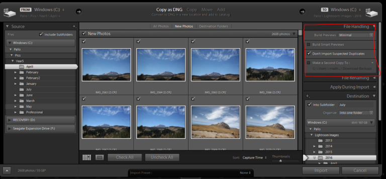 Tutorial Tuesday | Importing Photos into Lightroom – The Digital Press